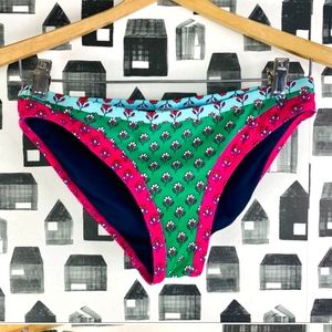 Boden | Multicolored Floral Print Bikini Bottoms